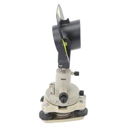 Leica GPR121 traverse prism serial no. 5509190, upon a Nikon W20 tribrach