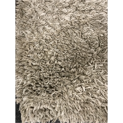  Gala long pile beige ground rug, 330cm x 240cm  