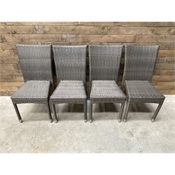 Rattan House - sixteen rattan garden chairs