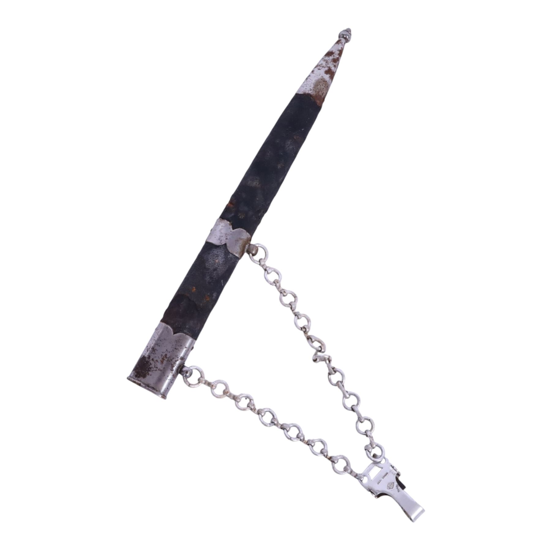 Third Reich Luftwaffe 1st Type officer's dagger, the double edged blade marked SIegfried, Solingen, L50cm
