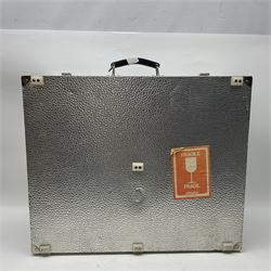 Bolex H16 RX5 camera body, serial no. 245758, with ' Kern Paillard Vario Switar 1:1.9 f=16-100mm POE Bolex H16RX' lens, Bolex 400ft magazine, etc, all in Bolex large flight case