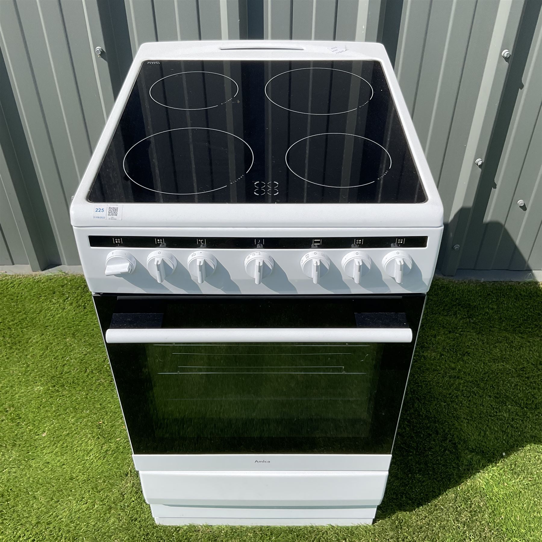 Amica, 508CE2MSW/1, electric slot in ceramic cooker - THIS LOT IS TO BE COLLECTED BY APPOINTMENT FROM DUGGLEBY STORAGE, GREAT HILL, EASTFIELD, SCARBOROUGH, YO11 3TX