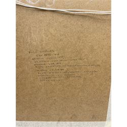 Rose Douglas (British exh.1893-1898): 'Haymakers', watercolour signed and titled 35cm x 25cm