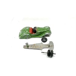 Various Makers - fourteen unboxed and playworn early die-cast models comprising seven by Kemlow/Automec including Pickfords Removal van, two grit spreaders and open back lorry; Buccaneer Bentley open top tourer; Betal friction-drive car and another; two Kembo cars; Lemeco Ford 1950 Sedan; and incomplete Lemeco Bristol 1939 tourer for assembly (14)