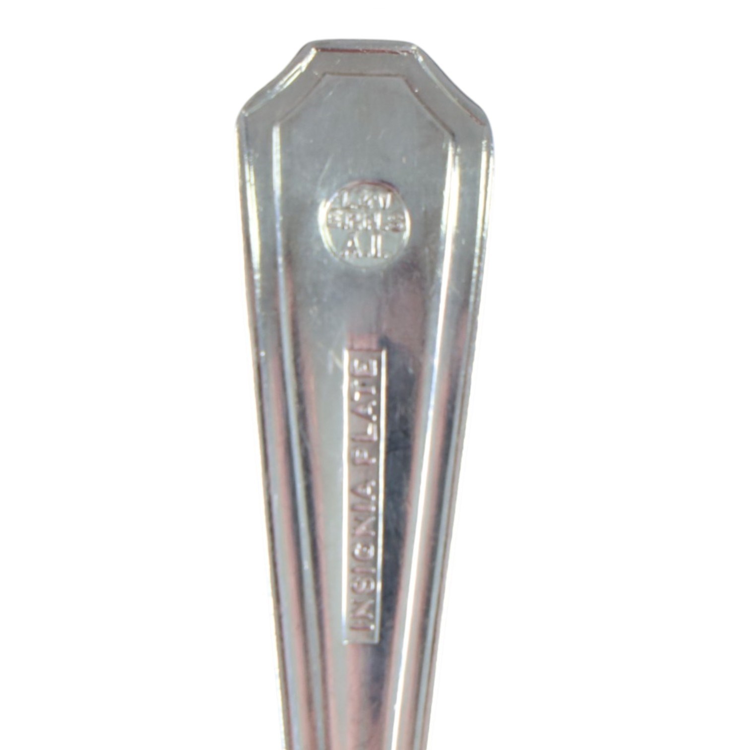 Silver napkin ring, hallmarked, together with silver plated canteen of cutlery and further silver plated wares
