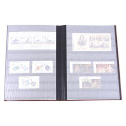 Queen Elizabeth II mint decimal stamps in one folder, face value of usable postage approximately 800 GBP