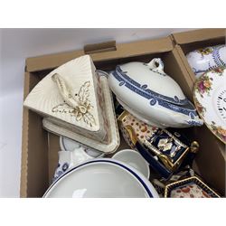 Large collection of ceramics, to include Wedgwood Jasperware, Hornsea, Royal Albert, etc, in seven boxes 
