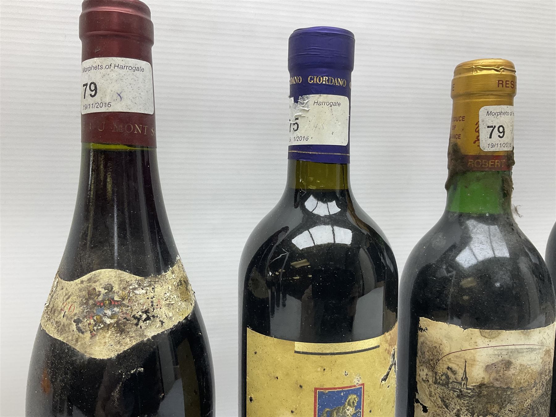 Mixed wine, including Roc de L'Espinas 2002, Cabernet Sauvignon, 2003 Merlot de Carsac, Castillo de Maluenda 1995 Calatayud etc, various content and proof (14)
