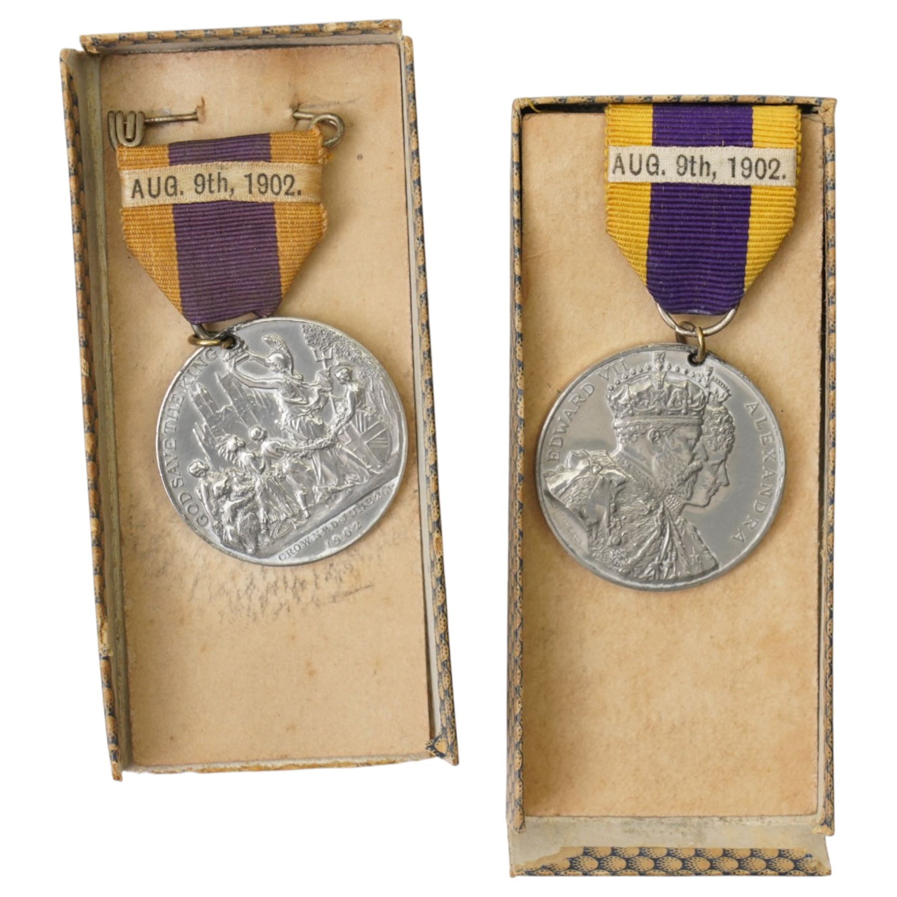 Three WWI medals to Lieutenant, later Captain John Barugh Fisher R.A.M.C. comprising War Medal, Victory Medal and 1914-15 Star,  George V Special Constabulary Medal to William Fisher and two 1902 Coronation medallions together with two photographs of John Fisher in uniform.
John Barugh Fisher (1888-1924) born in Amotherby, studied at Leeds University and became doctor in 1911