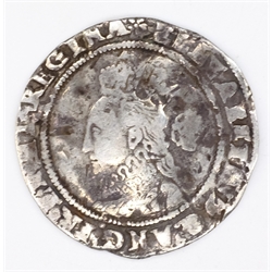  Queen Elizabeth I hammered silver sixpence dated 1574  