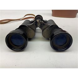 Pair of 8x40 Nikko Stirling binoculars, no. 56729, in case