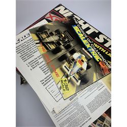 Scalextric, Alpine Rallye, Electric Slot Racing Set Newmarket, Super Saloons, and Night Stages. (4). 