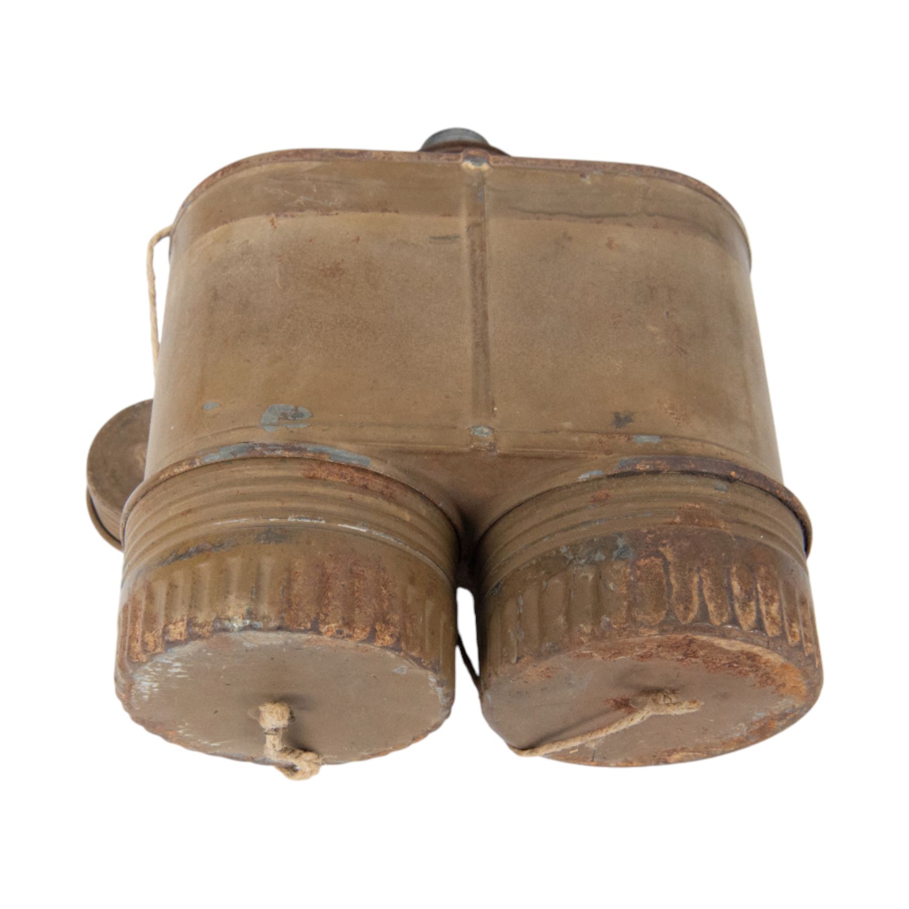 Ligne Maginot army issued French gas marks, circa 1940, used by artillery troops, in canvas bag