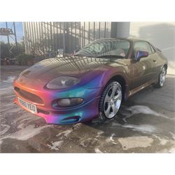 1996 Mitsubishi FTO 2.0 Petrol V6 Automatic 200bhp. Imported into the UK on 17/11/2006. ‘Grey’ import, 4 colour flip pearlescent paint. 2 keys. V5 Present. 88,467 Kilometres. Selling on behalf of the executors of a local estate.

Alternative buyers premium rate applies.

Alternative buyers premium rate applies. - THIS LOT IS TO BE COLLECTED BY APPOINTMENT FROM DUGGLEBY STORAGE, GREAT HILL, EASTFIELD, SCARBOROUGH, YO11 3TX