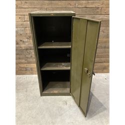 Art Metal Steel Office Furniture - mid-20th century lockable cupboard