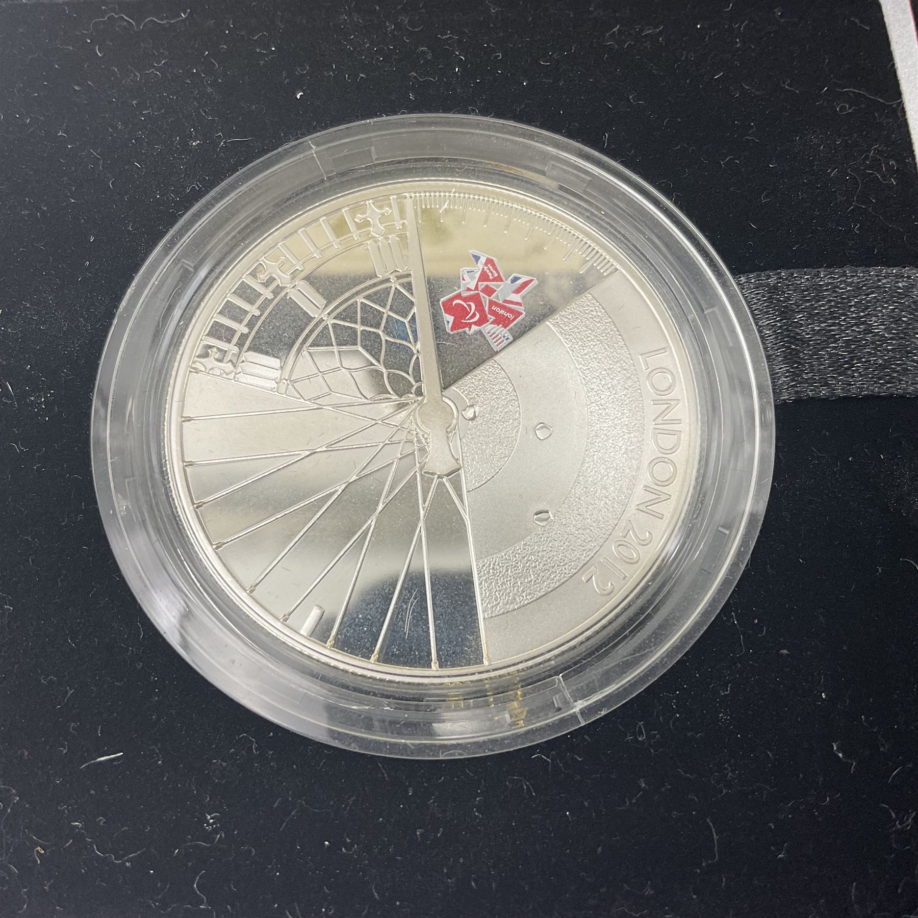 Three The Royal Mint United Kingdom silver proof five pound coins, comprising 2012 'London 2012 Paralympic', 2015 '100th Anniversary of the Death of Edith Cavell' and 2017 'Remembrance Day' piedfort, all cased with certificates 