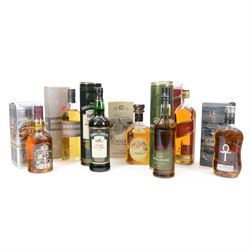 Mixed whisky; including Auchentoshan Classic single Malt Scotch whisky, Whooly Smoke 10 ye...