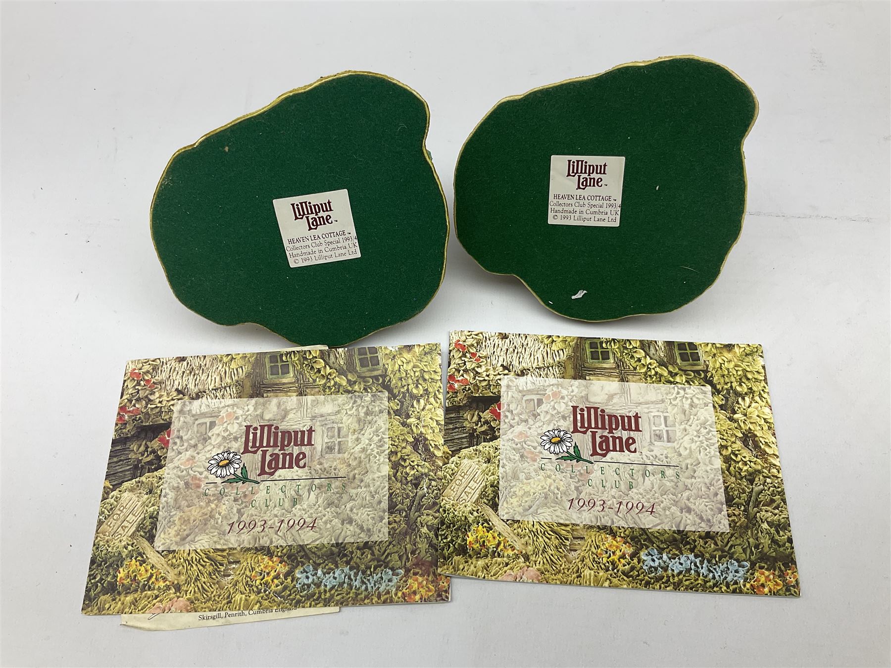 Thirteen limited edition Lilliput Lane cottages, to include Heaven Lea Cottage, Honeybees & Summer Breeze and Swaledale Teas, all boxed, one without deeds