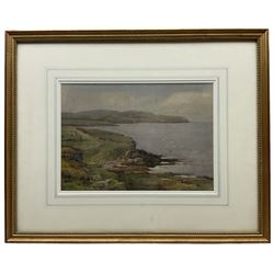 Walter Eastwood (British 1867-1943): Coastal Landscape, watercolour signed 24cm x 35cm