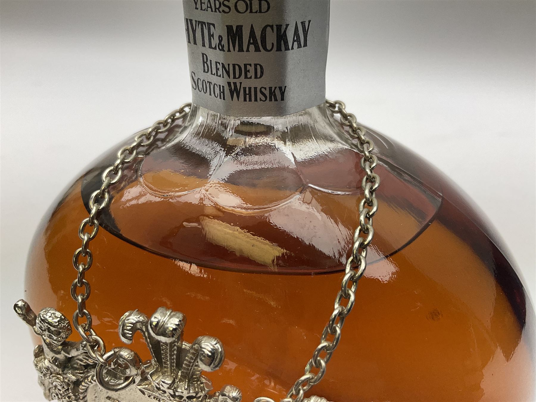Whyte and Mackay, 12 year old, blended Scotch whisky to celebrate marriage between Charles and Diana 1981, unknown contents and proof, boxed
