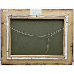 Neil Tyler (British 1945-): Still Life 'Leeks and Eggs', oil on canvas signed and dated '03, 46cm x 64cm
Provenance: exh. Chelsea Art Society, label verso
