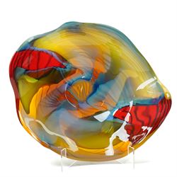 Peter Layton (British 1937-): 'The Arrival of Spring on the Wolds', large and impressive h...