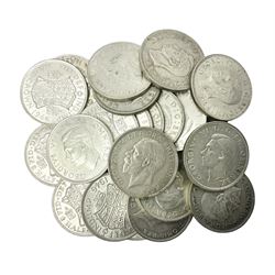 Approximately 310 grams of Great British pre 1947 silver half crown coins