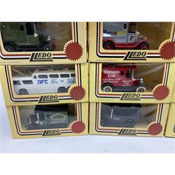 Forty-five 1980's Days Gone/ Lledo Promotional die-cast models, together with ten Days Gone/ Lledo RDP Public Transport Series, all boxed (55)