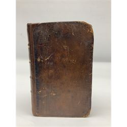 Homer's Illiad, 1554, with engraved title plate, complete book in greek text, the book has been rebound and rebacked