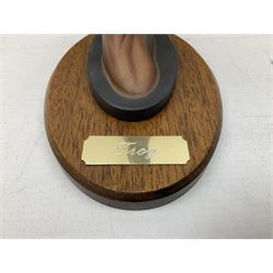 Beswick set of horse head wall plaques 'Champions all', comprising Arkle no.2700, The Minstrel no.2701, Red Rum no.2702, Troy no.2699, all with original boxes