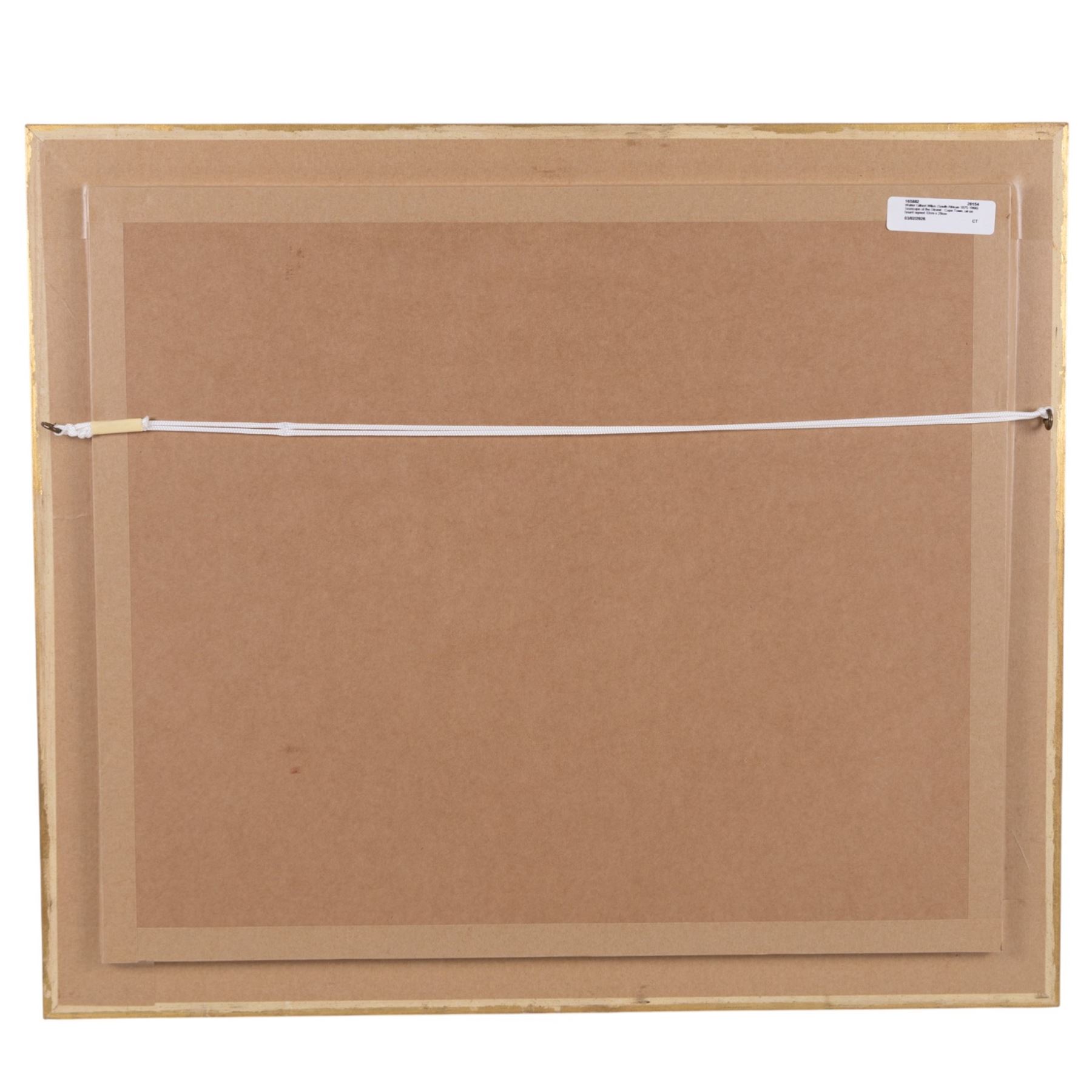 Walter Gilbert Wiles (South African 1875-1966): Seascape at the Strand - Cape Town, oil on board signed 32cm x 29cm