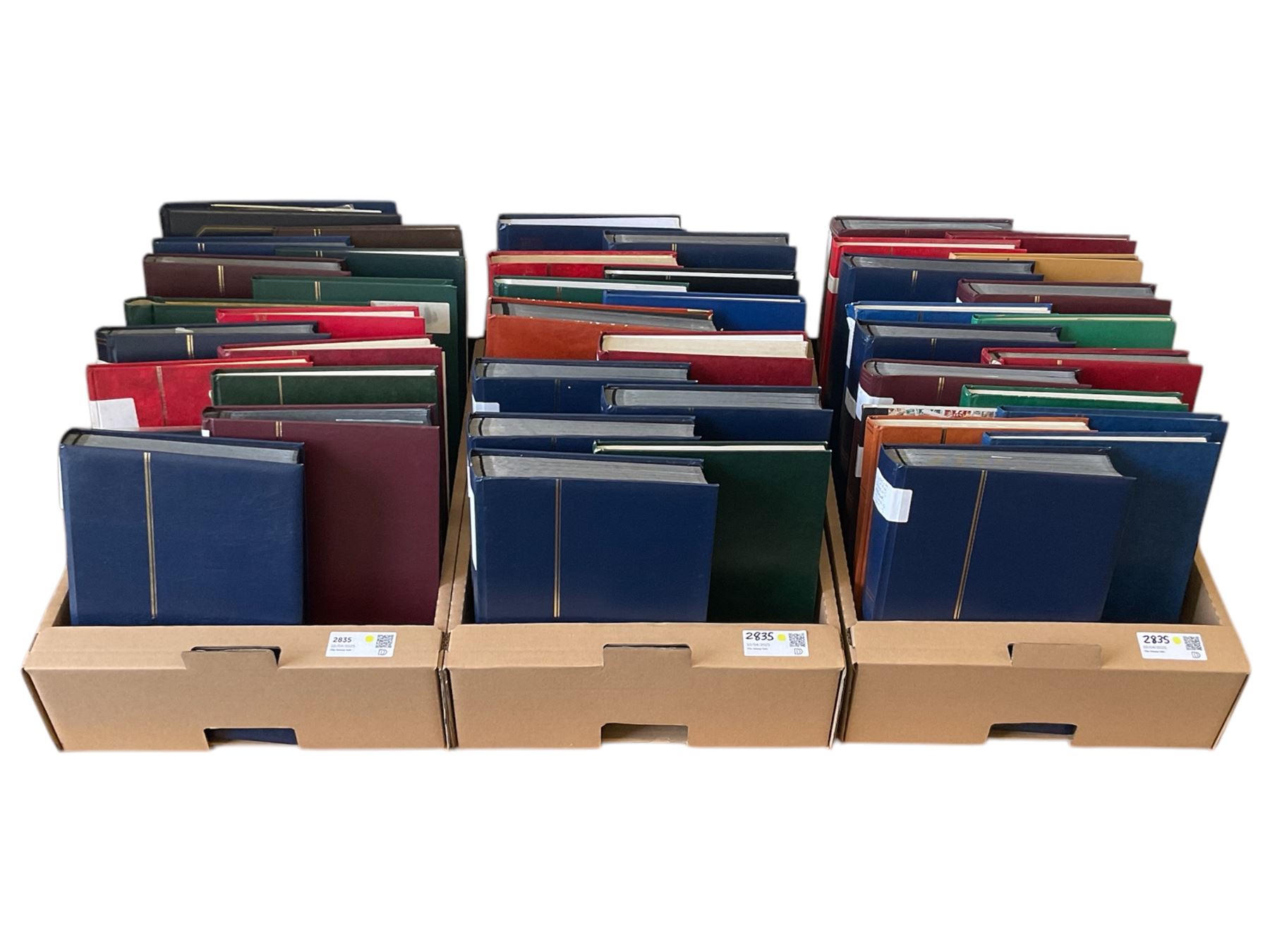 Great British and World stamps, including Norway, Egypt, Korea, Palestine, Iran, China, Switzerland, housed in various stockbooks, albums, and folders