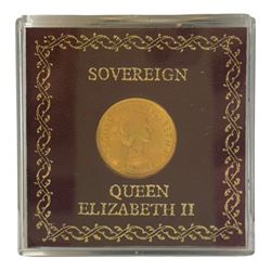 Queen Elizabeth II 1968 gold full sovere