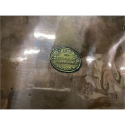 Alex Boyd & Son - early 20th century copper warming plate - THIS LOT IS TO BE COLLECTED BY APPOINTMENT FROM THE OLD BUFFER DEPOT, MELBOURNE PLACE, SOWERBY, THIRSK, YO7 1QY