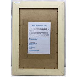 Raoul Dufy (French 1877-1953): Butterfly and Floral design, gouache on paper unsigned 27cm x 48cm
Provenance: with Leighton Fine Art; Bianchini Ferier Archive - Christie's London 16th November 2000.
Notes: The silk weaving house of Bianchini Firier was founded in Lyon in 1888. In 1912 Raoul Dufy signed a contract with them and went on to produce about 4000 designs for Bianchini Firier between 1912 and 1928. After his contract came to an end Bianchini Firier continued to make fabrics for important fashion houses such as Worth, Madeleine Vionnet, Jeanne Lanvin Paquin and Patou. They produced scarves for Hermes, Jacques Fath and others and created imaginative designs for Givenchy, Balenciaga, Chanel, Dior and Yves Saint-Laurent etc.