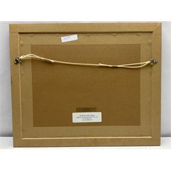 Robert E Fuller (British 1972-): Red Foxes in Long Grass, limited edition colour print signed and numbered 8/850 in pencil 20cm x 30cm