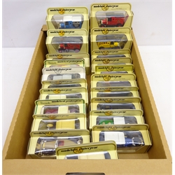  Collection of twenty-nine Matchbox diecast Models of Yesteryear including 'Y-3 1912 Ford Model T', Harrods editions etc, all in original boxes, in one box  