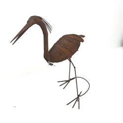  Small rusty Heron, H107cm  