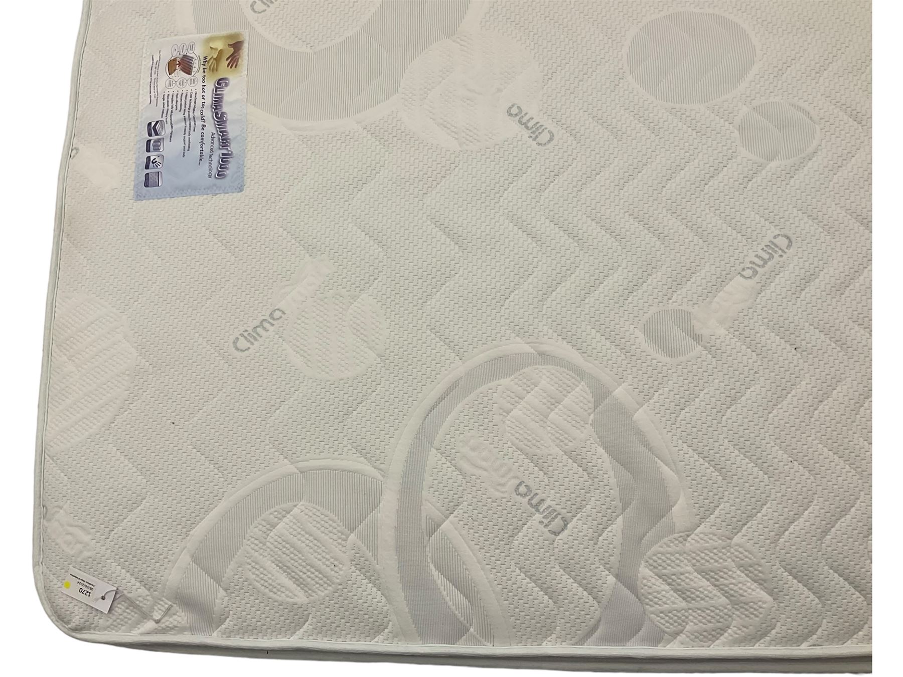 Clima Smart 1000 4' 6'' double divan bed 