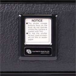 Fuji Panorama G617 Professional medium format camera, serial no. 6111450, with a Fujinon SW 1:8/105 lens, contained within original fitted carry case and cardboard box