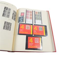 Queen Elizabeth II mint decimal stamps, including prestige booklets, booklet panes, etc, housed in eight Stanley Gibbons Windsor albums