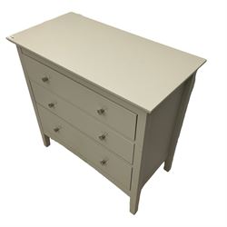 Marks & Spencer Home - light grey three drawer chest
