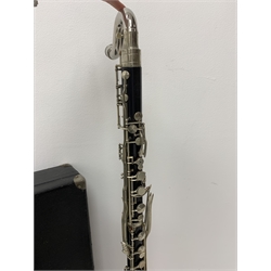  LeBlanc Paris four-piece bass clarinet, serial no. 5197, L96cm, in fitted case with accessories  