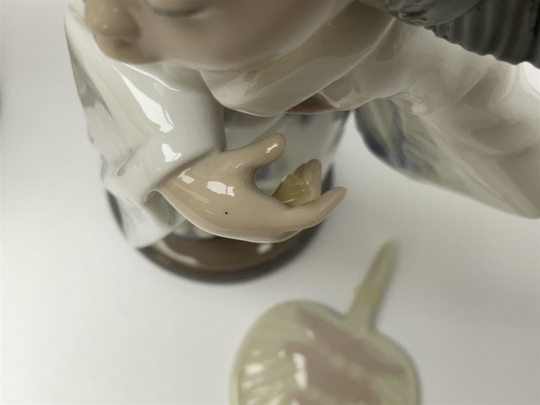 Six Lladro figures of the China doll set and Oriental doll set, comprising Playing the Flute no.6150, Bearing Flowers no.6151, Flower Gazer no. 6152, Oriental Dance no. 6230, Oriental Lantern no. 6231 and Oriental Beauty no. 6232, largest H20cm