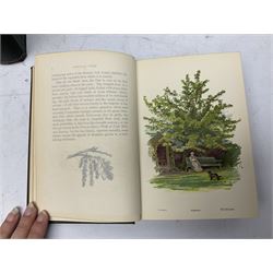 Maxwell, Herbert; 'British Fresh-Water Fish', Afalo, F.G; 'British Salt Water Fish', Hulme, F. Edward: 'Wild Fruits of the countryside' Boulger, G.S; Familiar Trees, two volumes, all with coloured plates, together with three other books