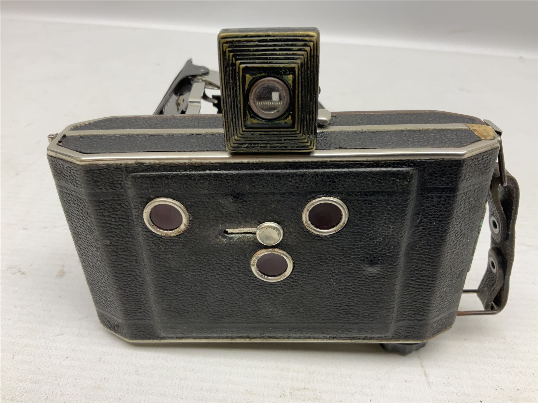   F. Deckel - munchen  Vauxhall Compur folding Camera, with Sixon hand-held exposure meter