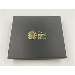 The Royal Mint United Kingdom 2008 executive proof coin set, boxed with certificate