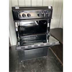 HOTPOINT HD5V92KCB 50 cm Electric Ceramic Cooker possibly unused - THIS LOT IS TO BE COLLECTED BY APPOINTMENT FROM DUGGLEBY STORAGE, GREAT HILL, EASTFIELD, SCARBOROUGH, YO11 3TX