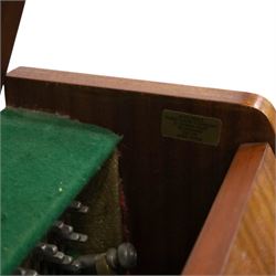 1970s Bentley upright piano, with teak effect veneer, serial no. 138837, H100cm