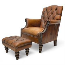 Laura Ashley - hardwood-framed armchair,